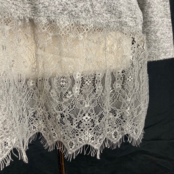 Zara women’s lace sweater tunic top - Picture 4 of 10